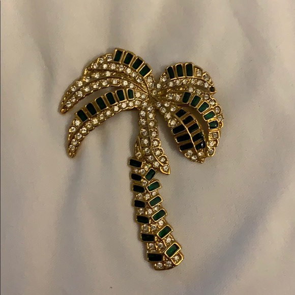 Palm Tree Brooch - Picture 1 of 2
